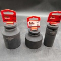 1531066-1 Krafthylsor 3 st - Teng Tools, 3/4", 1", 1-3/4"