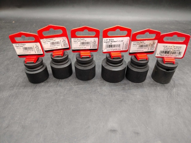 1531073-2 Power sockets 6 pcs - Teng Tools