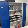 1405759-28 Sheet metal cabinets & shelving systems with drawers including contents