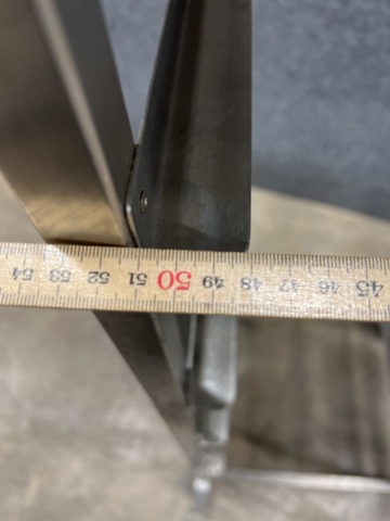 1531104-8 Stainless steel tray trolley