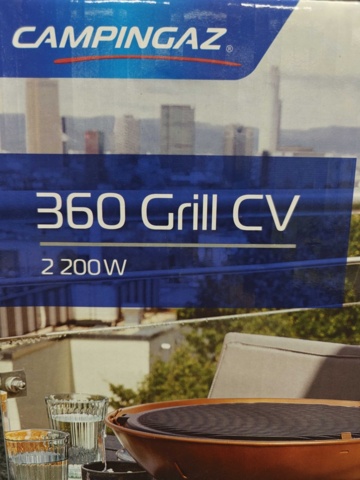 1532453-3 Bordsgrill Campingaz 360 Grill CV 2400W