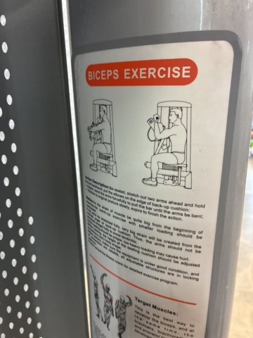 1532424-14 Biceps machine, Elite Fitness