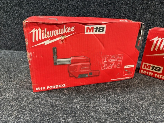 1516028-2 Nytt/oanvändt dammutsug med batteri- och laddarsats - Milwaukee M18