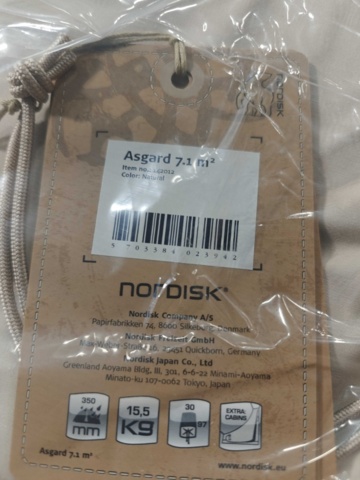 1532719-7 Tält, Nordisk Asgard 7.1