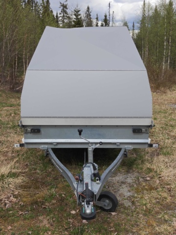 1485200-2 Trailer with cover 960kg - North Grade 4P Racing 380 RX -2021
