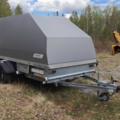 1485200-3 Trailer with cover 960kg - North Grade 4P Racing 380 RX -2021