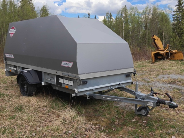 1485200-3 Trailer with cover 960kg - North Grade 4P Racing 380 RX -2021
