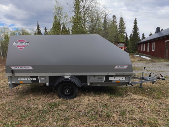 1485200-4 Trailer with cover 960kg - North Grade 4P Racing 380 RX -2021