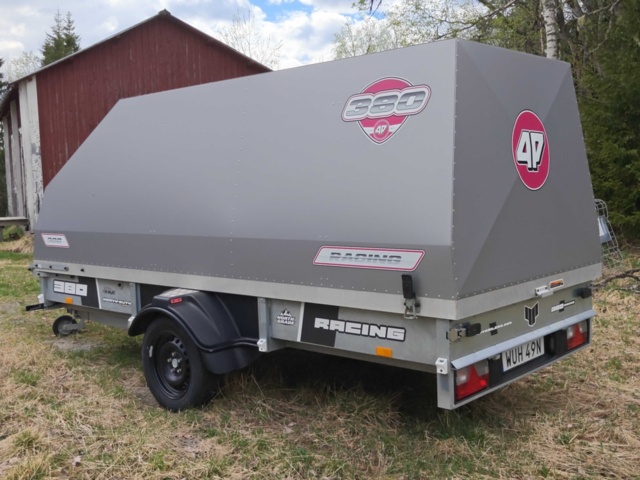 1485200-7 Trailer with cover 960kg - North Grade 4P Racing 380 RX -2021