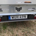 1485200-21 Trailer with cover 960kg - North Grade 4P Racing 380 RX -2021