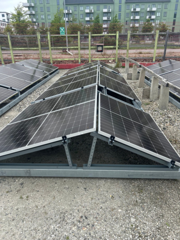 1531012-6 Solcellspaneler med växelriktare och panelställning - Solarwatt Panel vision AM 4.0 (405 Wp)