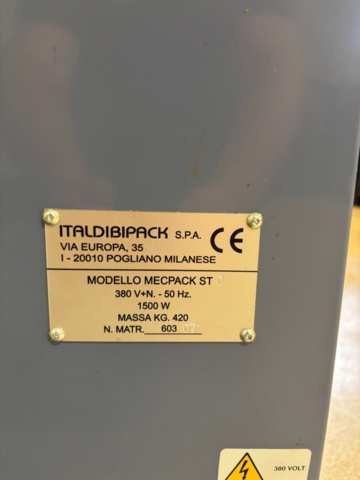 1499765-6 Krympfilmsmaskin med krymptunnel - Italdibipack Mecpack STD