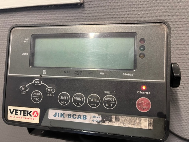 1532772-2 Plattformsvåg Vetek Jik-6CAB