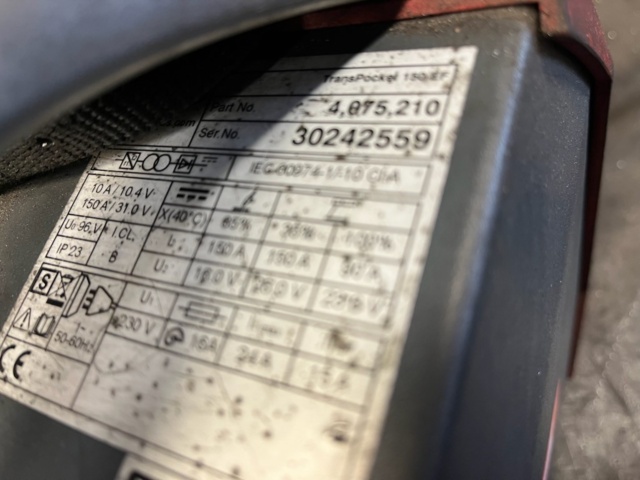 1532779-4 Svets Fronius Transpocket 150 ES