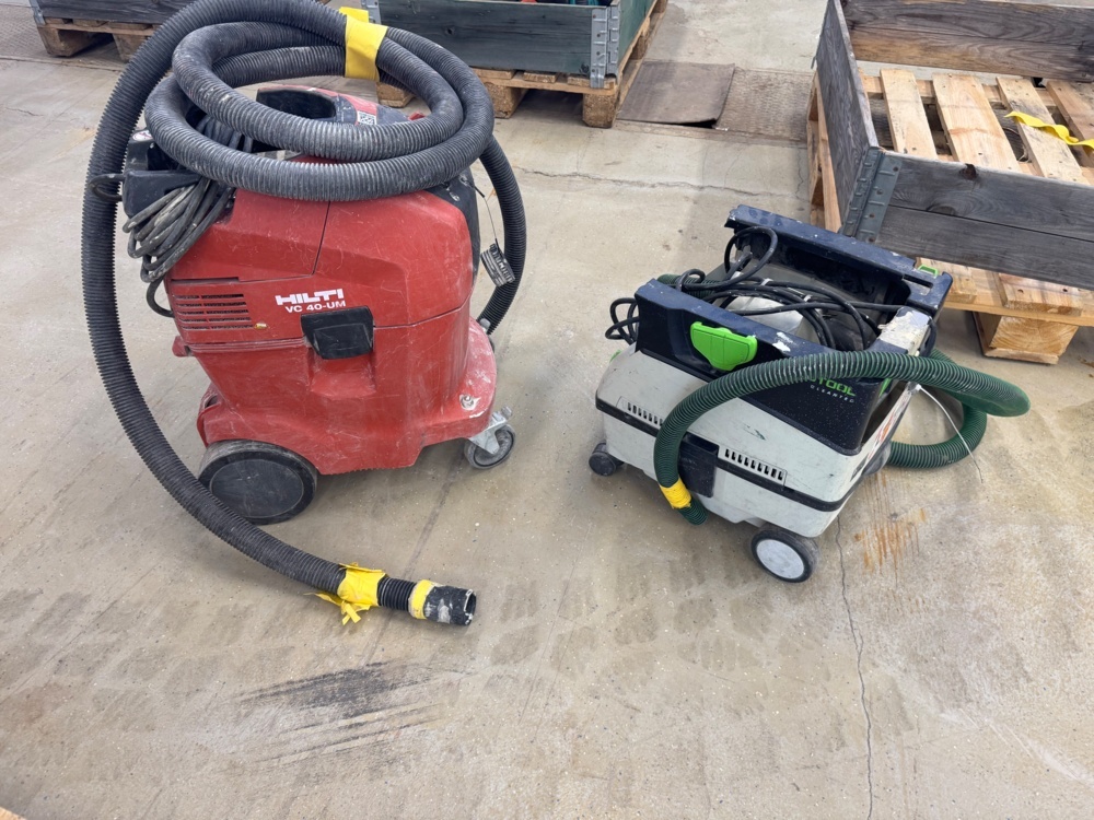 1405839-1 Dammsugare Hilti och Festool