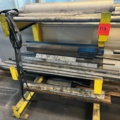 1532783-4 Materialställningar med diverse rör och stålbalk