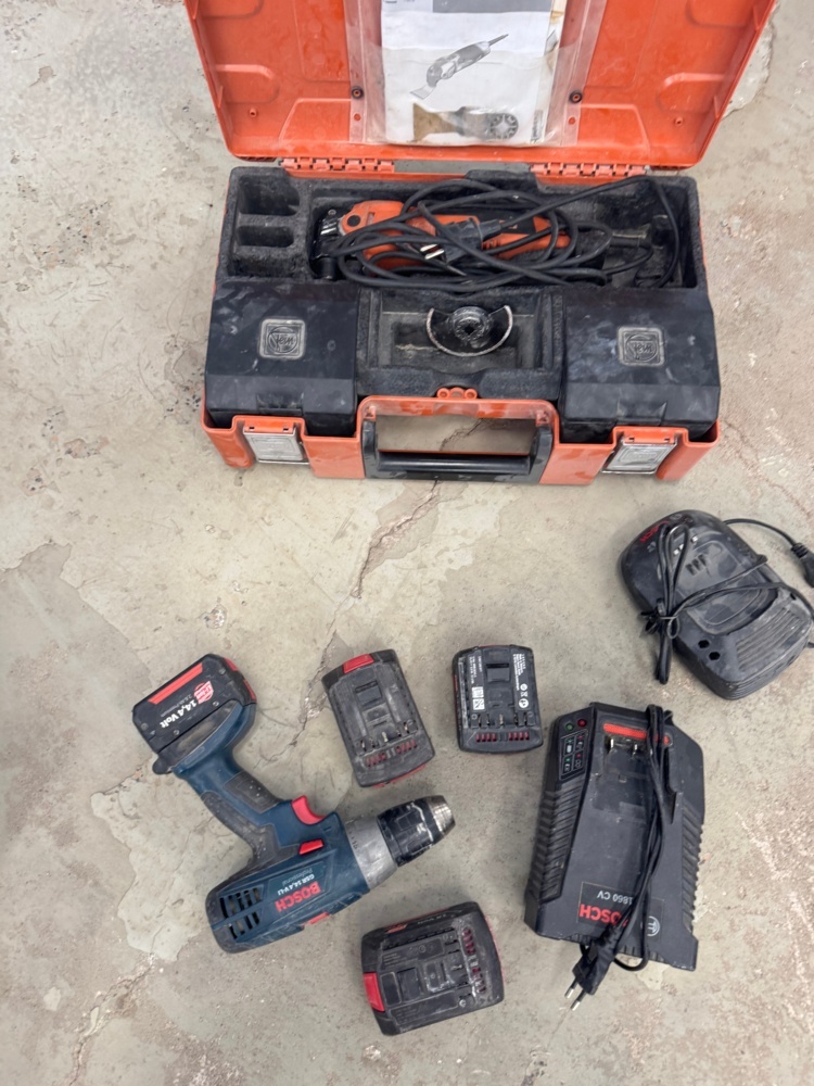 1405842-1 Multi-tool Fein and Bosch screwdrivers