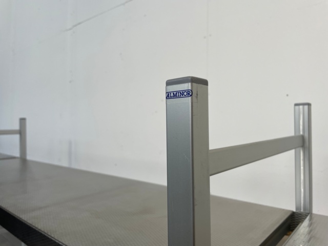 1532608-3 Hyllsystem - rostfritt för kalla fuktiga ytor (3,9 m)