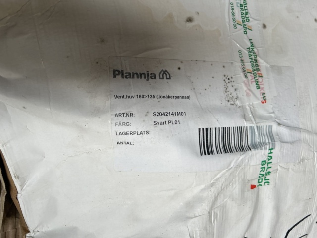 1521769-4 Ventilation hood - Plannja Vent.huv