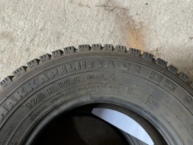 1499852-5 Winter tires - Nokian Hakkapeliitta C3 - 195 R14C