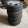 1499856-1 Summer tires on aluminum rims 4 pcs - Porsche