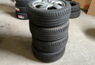 1499856 Summer tires on aluminum rims 4 pcs - Porsche