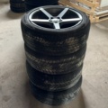 1499857-1 Rims with tires 4 pcs - ABS - Goodyear