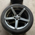 1499857-2 Rims with tires 4 pcs - ABS - Goodyear