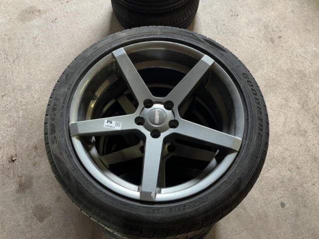 1499857-2 Rims with tires 4 pcs - ABS - Goodyear