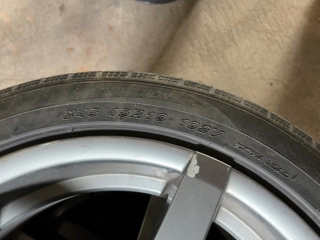 1499857-4 Rims with tires 4 pcs - ABS - Goodyear