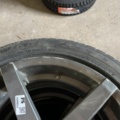 1499857-5 Rims with tires 4 pcs - ABS - Goodyear