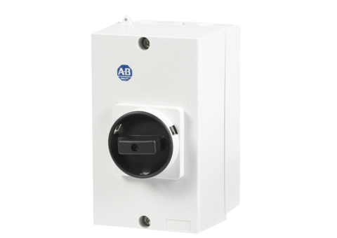 Enclosure lockable, 13 pcs - Allen-Bradley, IP65, black/grey