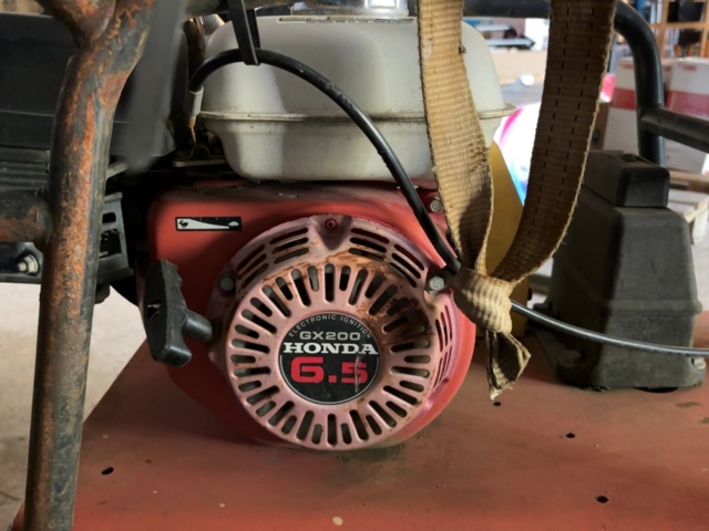 1499870-4 Vibration plate with petrol engine - Honda GX200 6.5