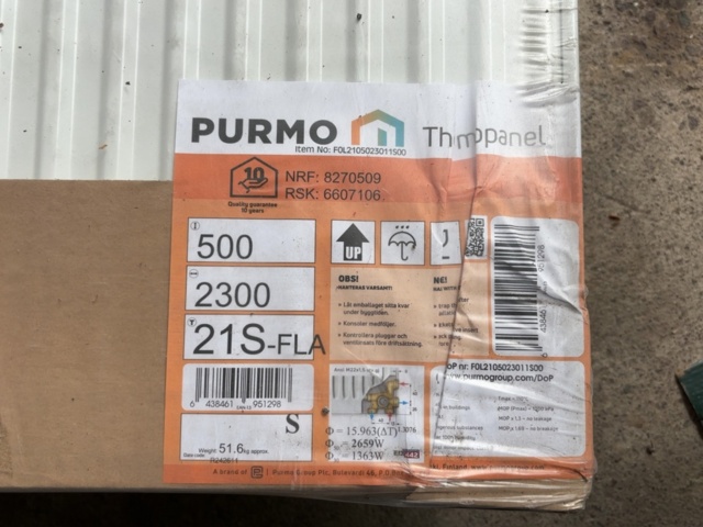 1499872-4 Element - Purmo 3 pieces