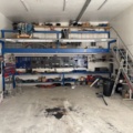 1505933-1 Site-built mezzanine floor for dismantling