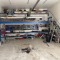 1505933-2 Site-built mezzanine floor for dismantling
