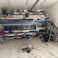 1505933-3 Site-built mezzanine floor for dismantling