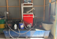 1505935 Dieselpump med spillfat - Ljungmans SUS 77 V