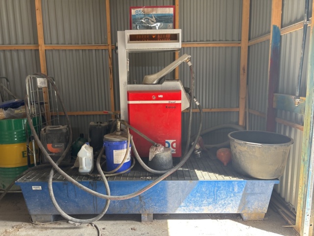 1505935-1 Dieselpump med spillfat - Ljungmans SUS 77 V