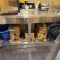 1532901-4 Serveringsstation med avfallsinkast