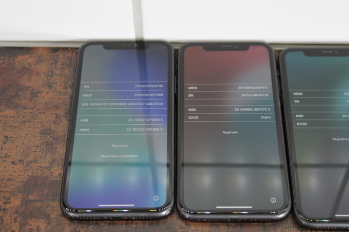 1531787-3 Mobiltelefoner iPhone 11 64GB, 5 st (svarta)