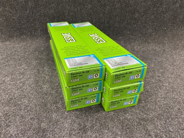 1526316-1 6000 st Bandad gipsskruv 3.5x41mm, Essve