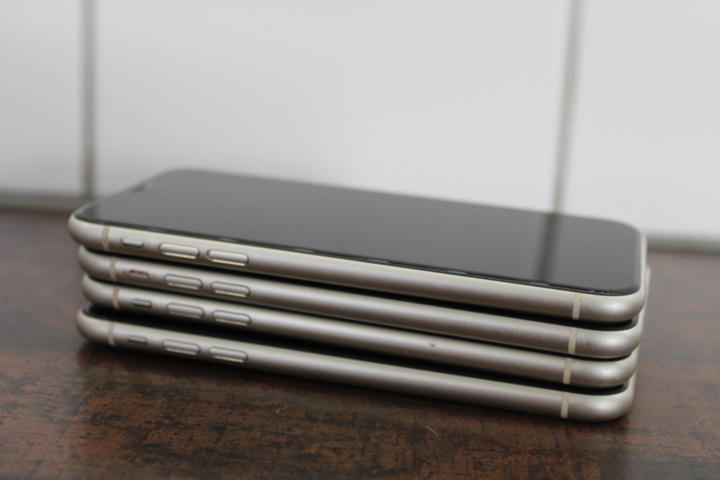 1531794-10 Mobile phones iPhone 11 64GB, 4 pcs (white)