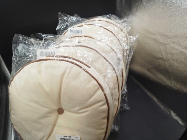 1532302-1 Stolsdynor rund - 45 cm - 5 st