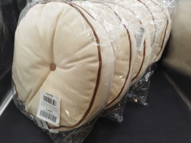 1532302-2 Stolsdynor rund - 45 cm - 5 st