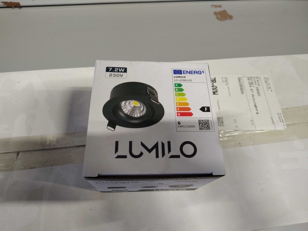 1533572-1 Downlights 10 pcs., Lumilo, LED 7.2W, 230V