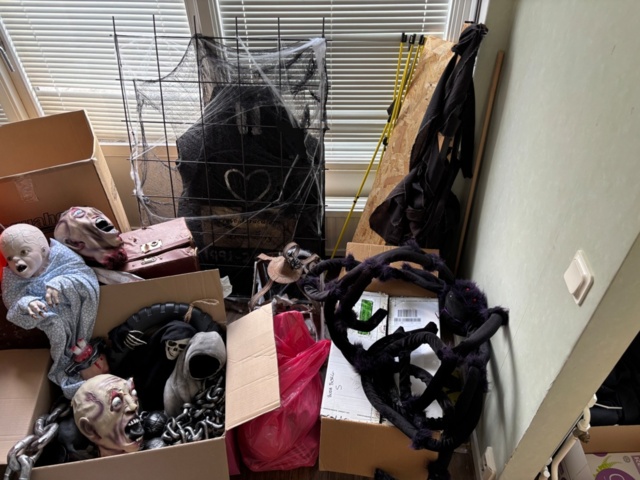 1475253-4 Halloween decorations and props - Mixed lot