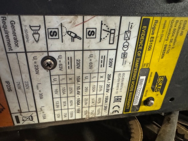 1405868-9 ESAB svets