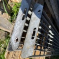 1405871-4 12 galvanized step plates