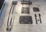 1533642 Case with Audipack TV stand